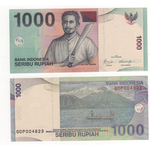 Indonesie 1000 Rupiah 2009 Neuf Unc