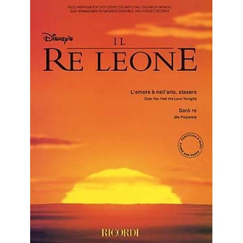 Le Roi Lion : 2 Extraits Pour 4 À 7 Instruments Et Piano