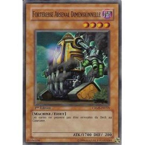 Yu-Gi-Oh! Crms-Fr033 Forteresse Arsenal Dimensionnelle / Dimension Fortress Weapon Super Rare
