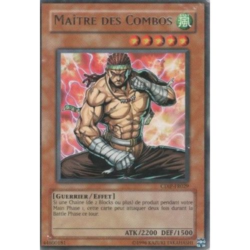 Carte Yu-Gi-Oh! "Maître Des Combos" Rare Cdip-Fr029