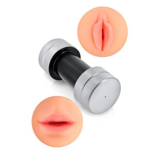 Masturbateur 2in1 Hummer Soft Mouth Et Vaginal