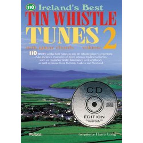 110 Ireland's Best Tin Whistle Tunes Vol. 2 + Cd