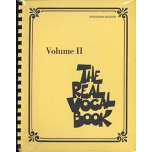 The Real Vocal Book Vol. 2 European 2nd Edition