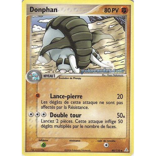 Pokémon - Donphan - Fantômes Holon 40/110