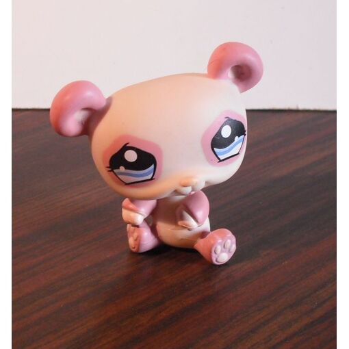 Figurine LITTLEST PET SHOP - Panda Numéro 1328 - Hasbro - Occasion - Bon État Général