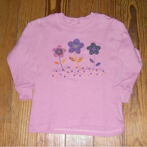 T-Shirt Rose - Taille 4 Ans