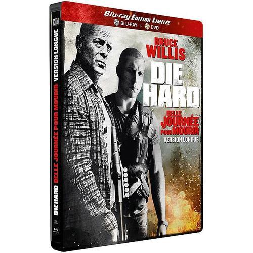 Die Hard 5 : Belle Journée Pour Mourir - Combo Blu-Ray Version Longue + Dvd - Édition Limitée Boîtier Steelbook