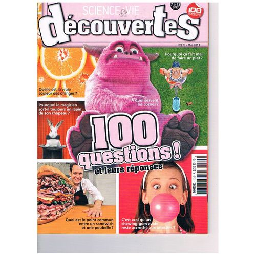 Science & Vie Découvertes 173 :100 Questions ! Et Leurs Réponses