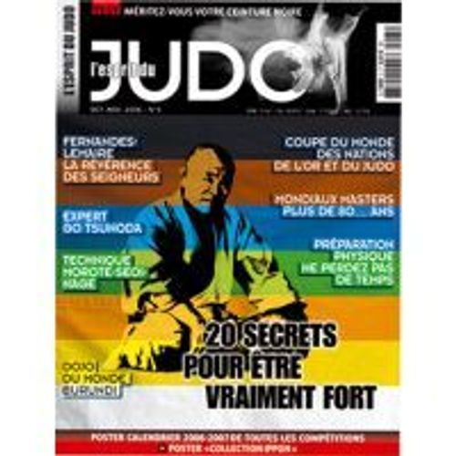 Esprit Du Judo ( L ) N°5 Meritez Vous La Ceinture Noire - 20 Secrets Pour Etre Fort - Dojo Burundi