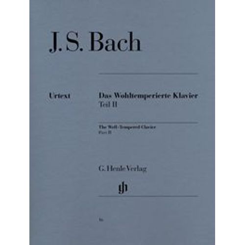 Das Wohltemperierte Klavier - Teil Ii Bwv 870-893 Klavier Oder Cembalo