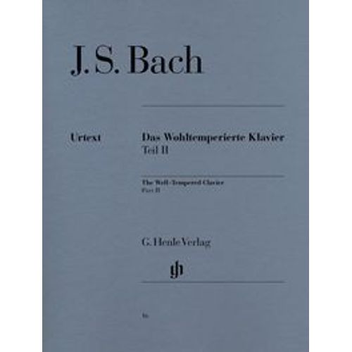 Das Wohltemperierte Klavier - Teil Ii Bwv 870-893 Klavier Oder Cembalo