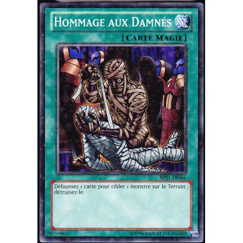 Hommages Aux Damnes (Starfoil)- Battlepack Aube Epique (Bp01-Fr066) ! Yu-Gi-Oh