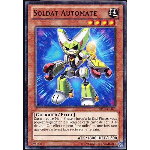 Carte Yugioh -Soldat Automate- Bp01-Fr166 Commune Starfoil