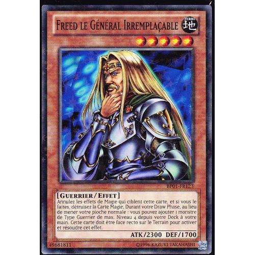 Freed Le Général Irremplaçable - Yu-Gi-Oh! - Bp01-Fr123 - Starfoil