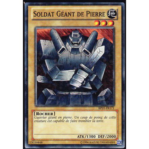 Soldat Géant De Pierre (Giant Soldier Of Stone) - Yu-Gi-Oh! - Bp01-Fr171 - Starfoil