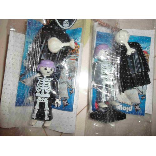 Playmobils En Sachets : Lot De 2 Chefs Pirates Fantomes