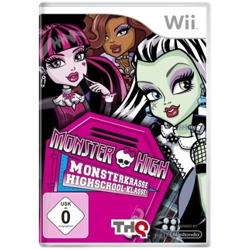 Monster High Die Monsterkrasse Highschool Klasse [Jeu Wii]