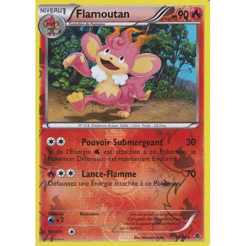 Pokemon Flamoutan 19/98 Holo Reverse - Pouvoirs Emergents -