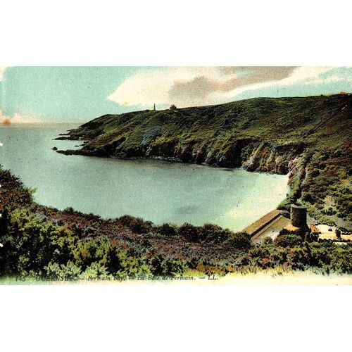 Carte Postale Ancienne, Guernsey, La Baie De Fermain