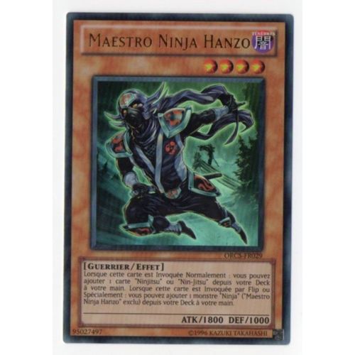 Orcs-Fr029  Maestro Ninja Hanzo Ultra Rare Fr