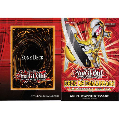 Yu-Gi-Oh - Guide D Apprentissage + Tapis De Jeu - L Avenement Des Xyz -