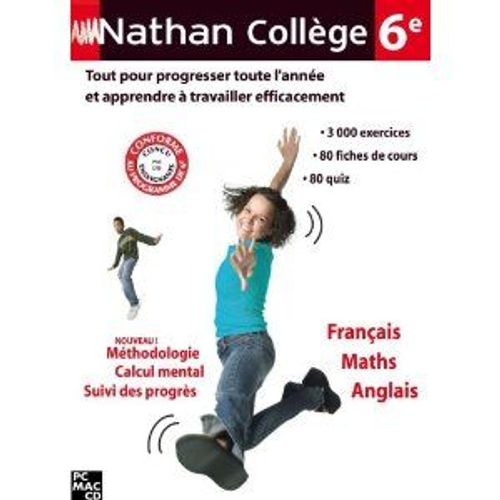 Nathan Collège 6ième - Français/Maths/Anglais - Pc/Mac - Vf