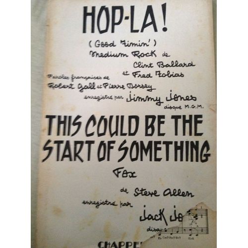 "Hop-La" & ""This Could Be The Start Of Something