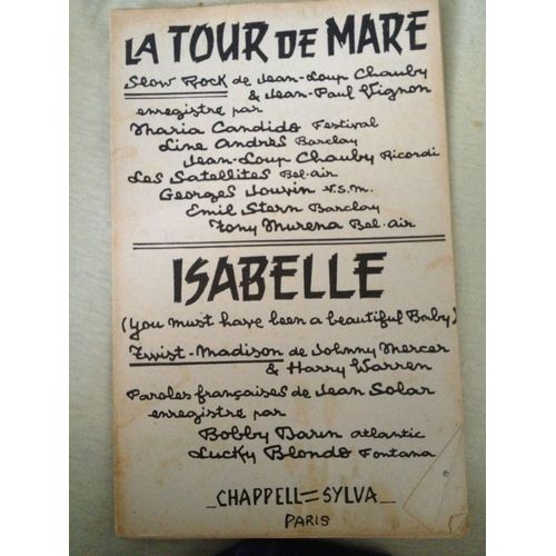 "La Tour De Mare" & "Isabelle "