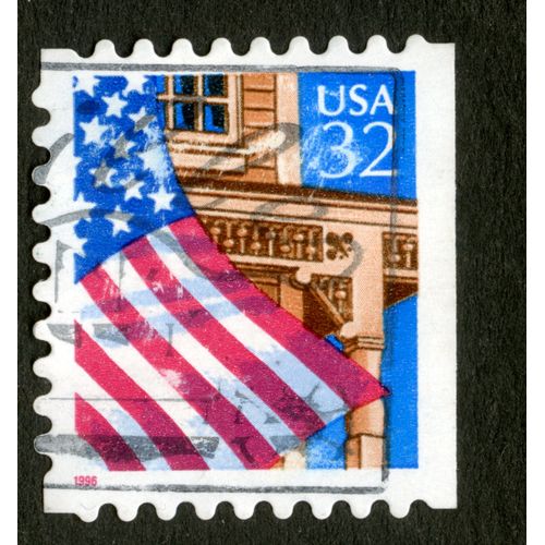 Timbre Oblitéré Usa, 1996, 32