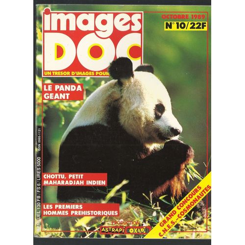 Images Doc N° 10 - Le Panda Geant, Chottu Petit Maharadjah Indien, Hommes Prehistoriques