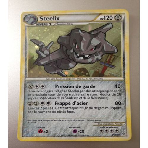 Steelix Hs Déchaînement 24/95 120pv