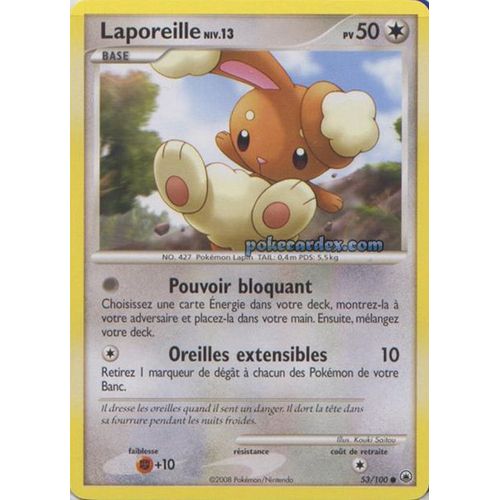 Pokémon - Laporeille - Aube Majestueuse 53/100