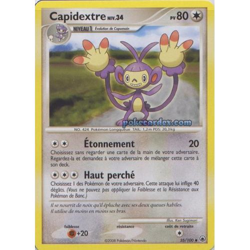 Pokémon - Capidextre - Aube Majestueuse 35/100