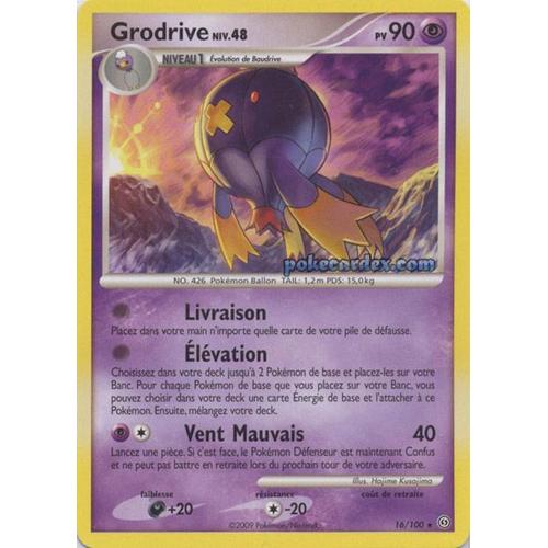 Pokémon - Grodrive - Tempête 16/100