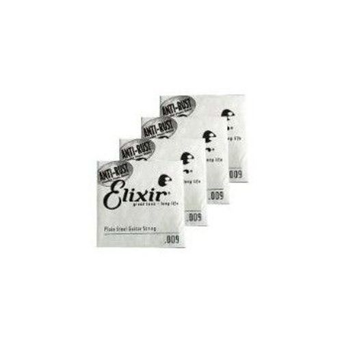 Corde Au Détail Guitare Électrique Elixir Acier Plein 009