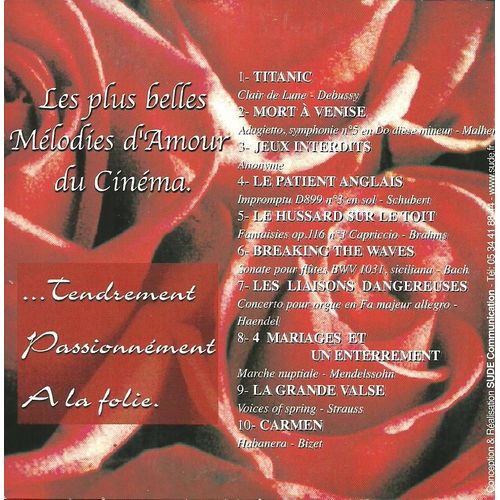 Es Plus Belles Mélodies D'amour Du Cinéma