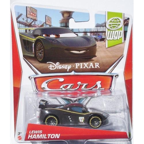 Jouet pour Enfant Disney Pixar Cars Grand Prix Mondial Petite Voiture Noire Lewis Hamilton Flm11 