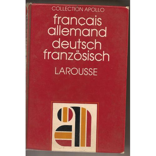 Dictionnaire Francais/Allemand
