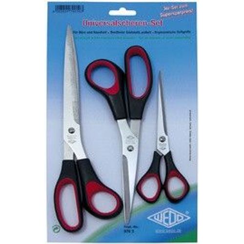 Wedo Set De Ciseaux Universels, De 3 Pieces, Longueur: 160/