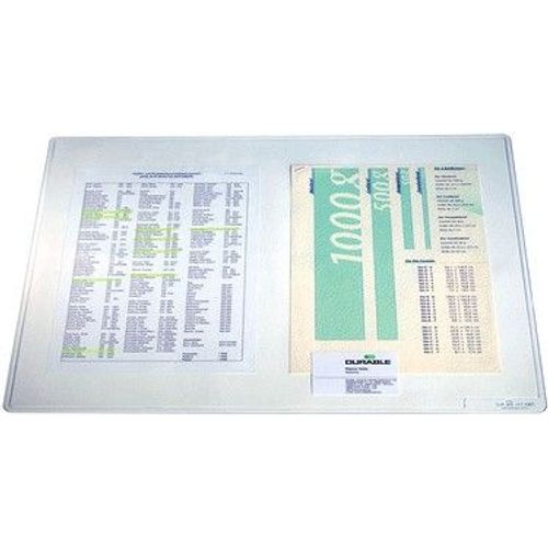 Durable Sous-Mains Duraglas, Transparent,