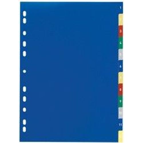 Durable Intercalaire En Plastique, Num¿Rique, A4, 31 Touches