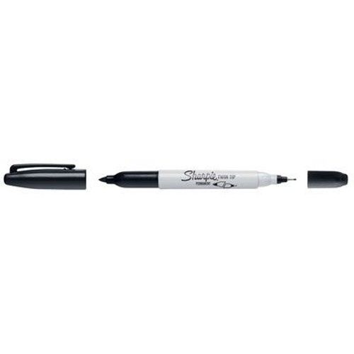 Sharpie Marqueur Permanent "Twin Tip", Couleur De L'encre: