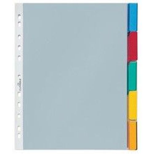 Durable Pochette-Intercalaire, 5 Pieces, Transparent, A4