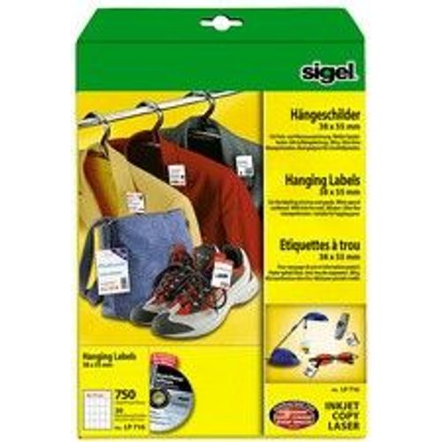 sigel attaches en nylon pour ¿tiquettes a trou, longueur: