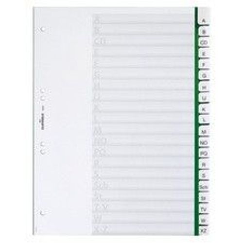 Durable Repertoire En Plastique, Pp, ¿Paiseur: 0,12 Mm, 15