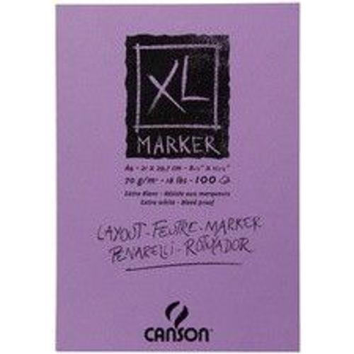 Canson Bloc Pour Croquis "Xl Marker", Format A3,