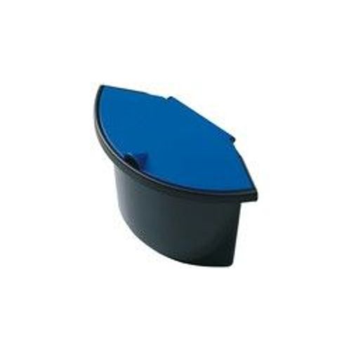 Helit Corbeille A Papier Avec Lignes, 18 Litres, Ronde, Pe