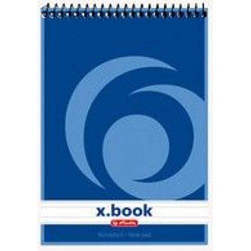 Herlitz Bloc-Note A Spirale X.Book, A5, 100 Pages, Quadrill¿
