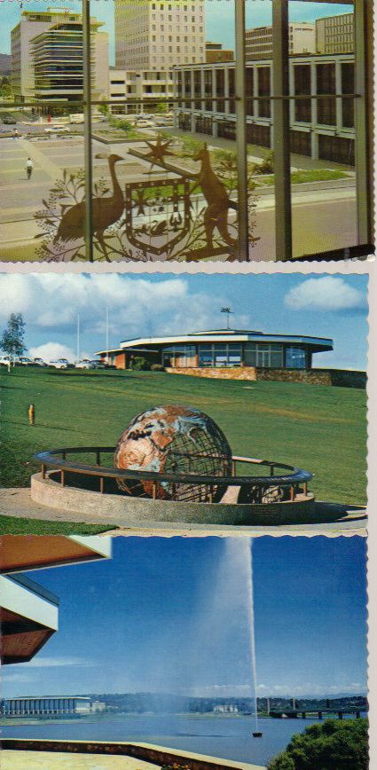 Lot De 3 Cartes Postales D'australie