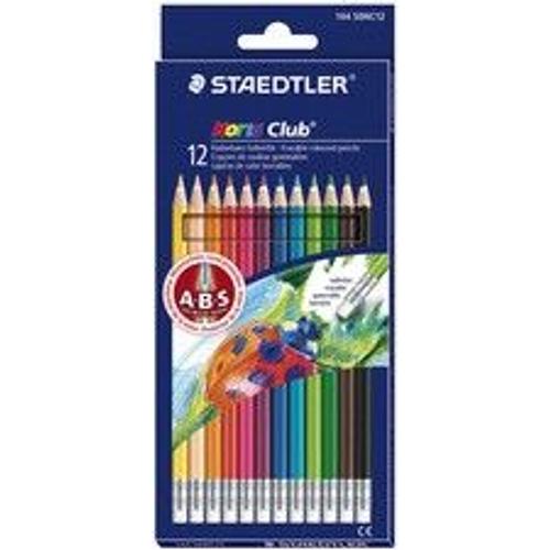 Staedtler Crayons De Couleur Noris Club Gommables, ¿Tui